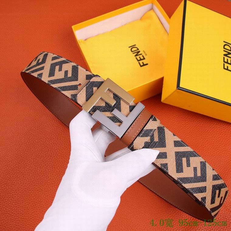 Fendi Belt 40mmX95-125cm 7D10